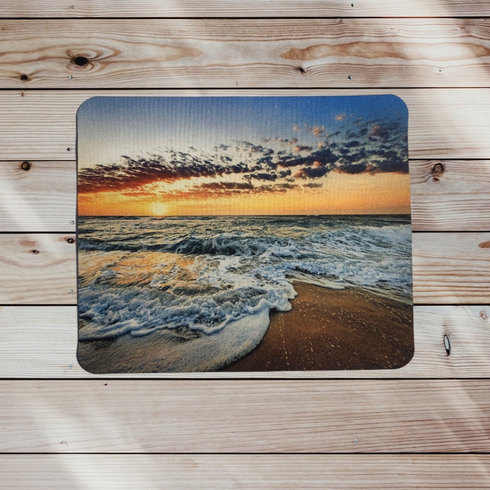 Sunset Beach Mouse Pad
